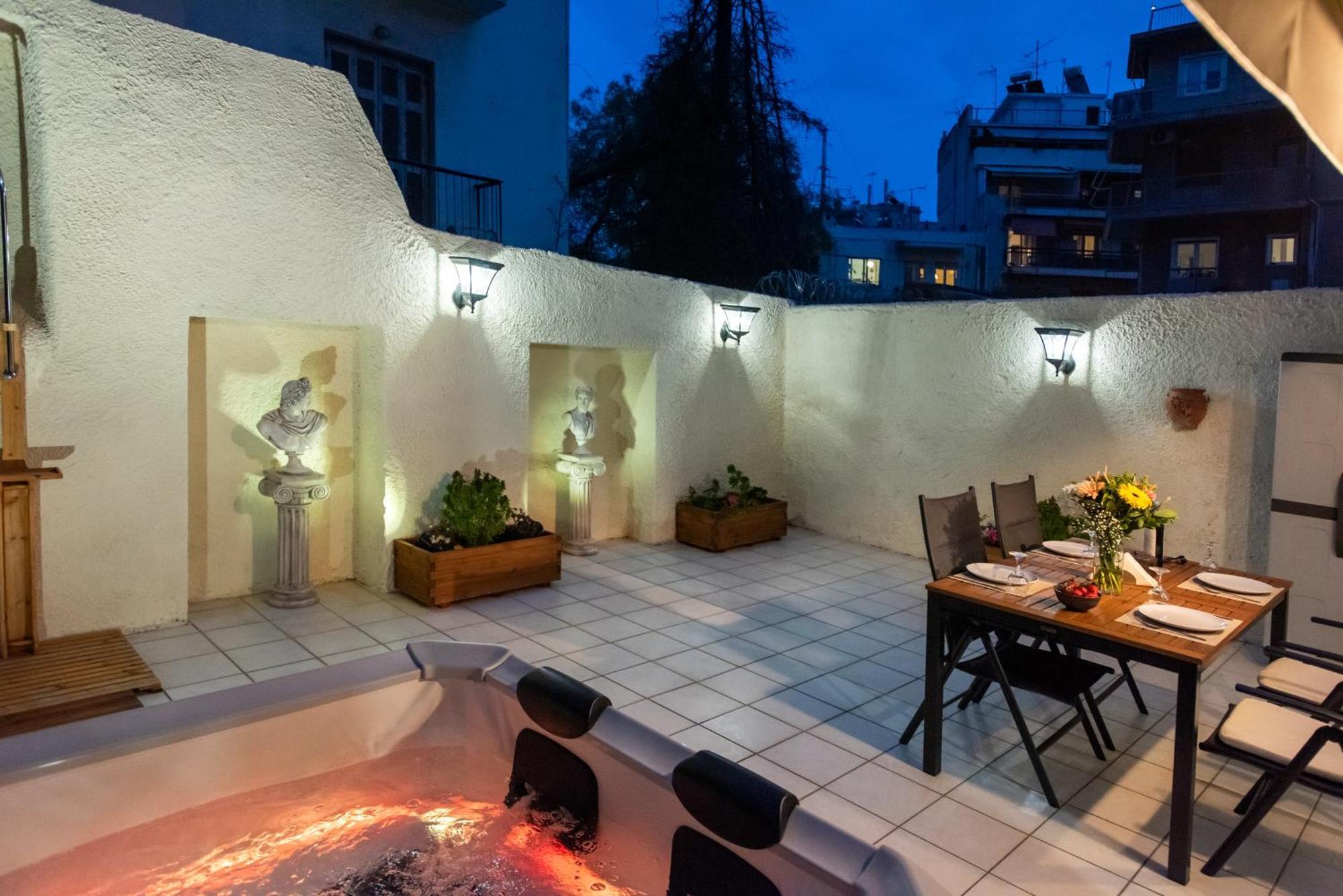 Kg Acropolis Escape Spa Apartment Афины Экстерьер фото